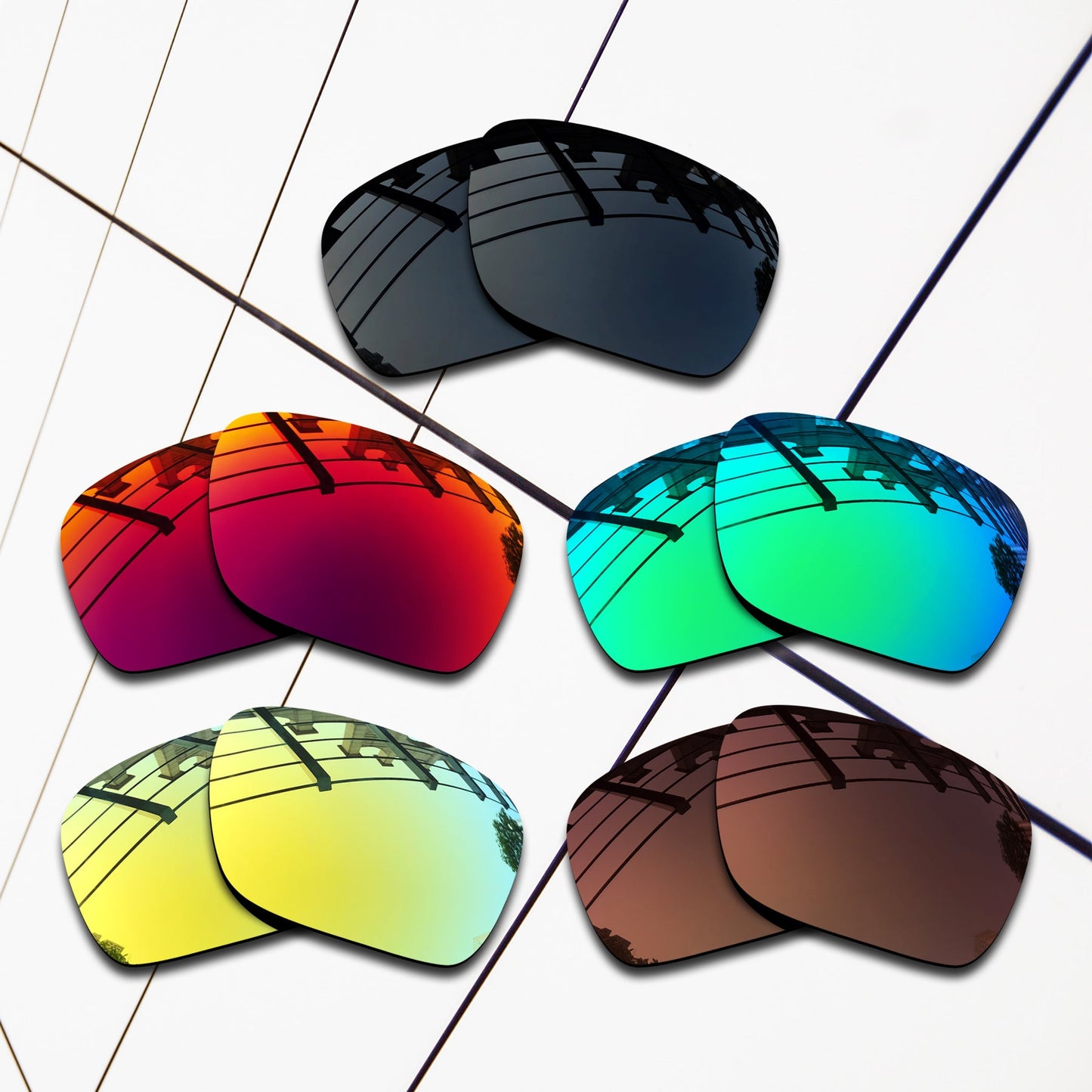 Polarized Replacement Lenses for Oakley TwoFace Sunglasses