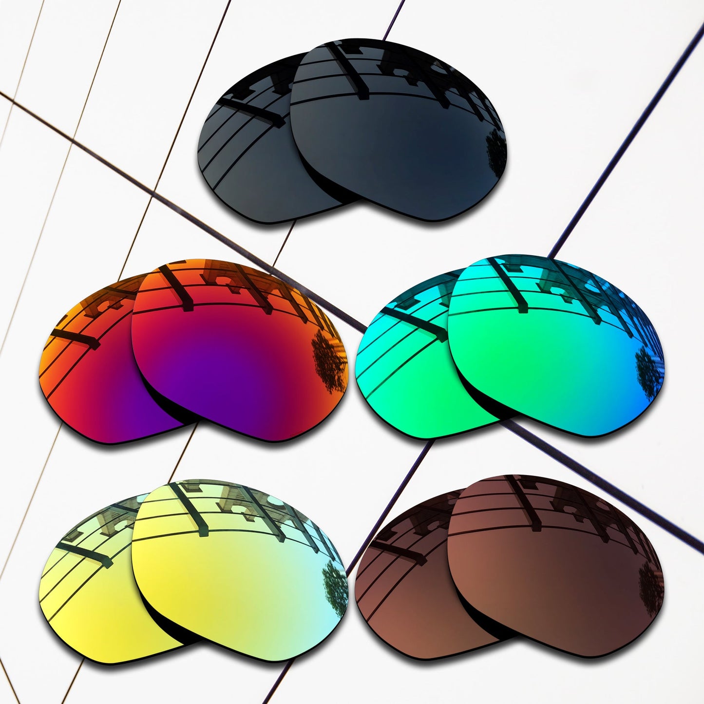 Polarized Replacement Lenses for Oakley Warm Up Sunglasses