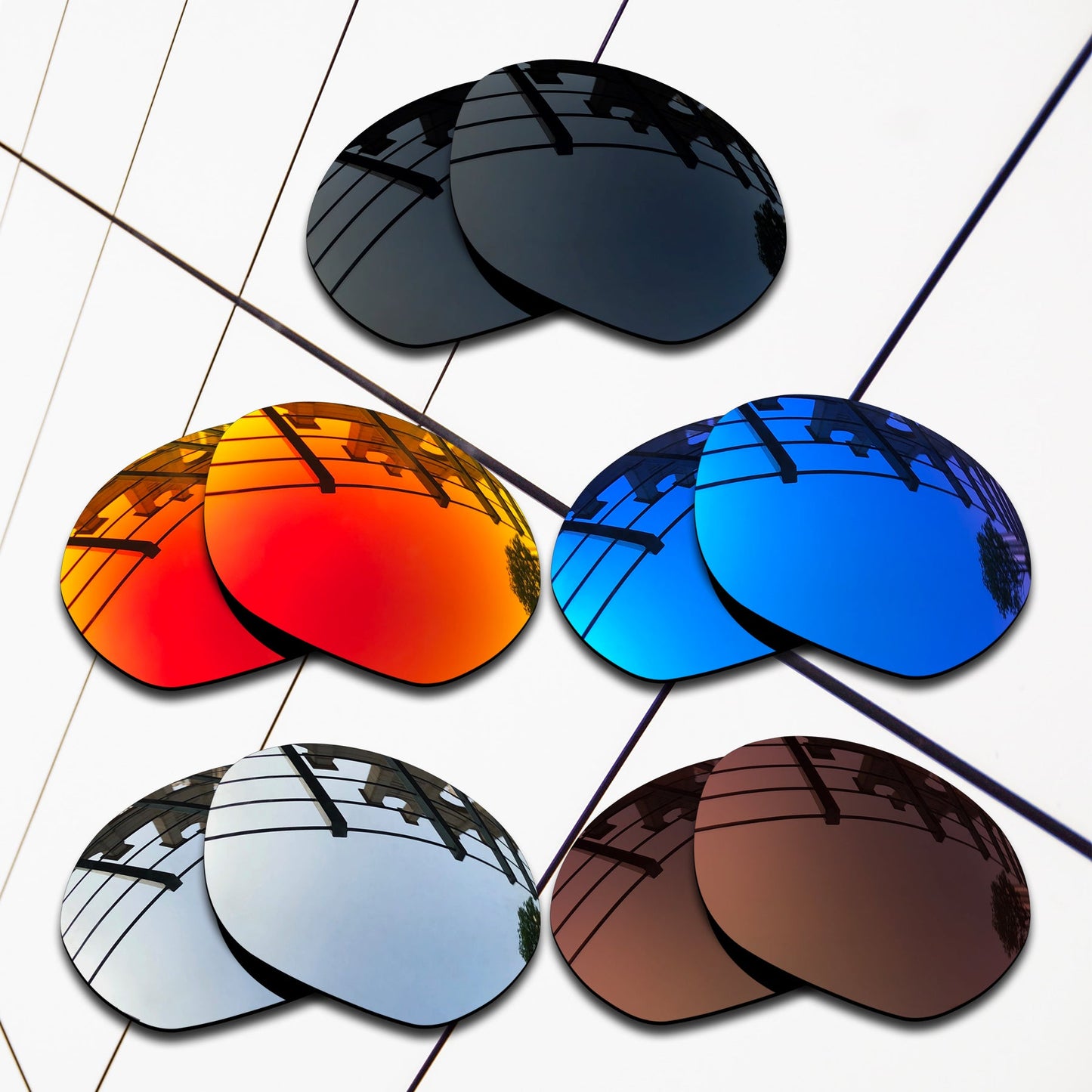 Polarized Replacement Lenses for Oakley Warm Up Sunglasses