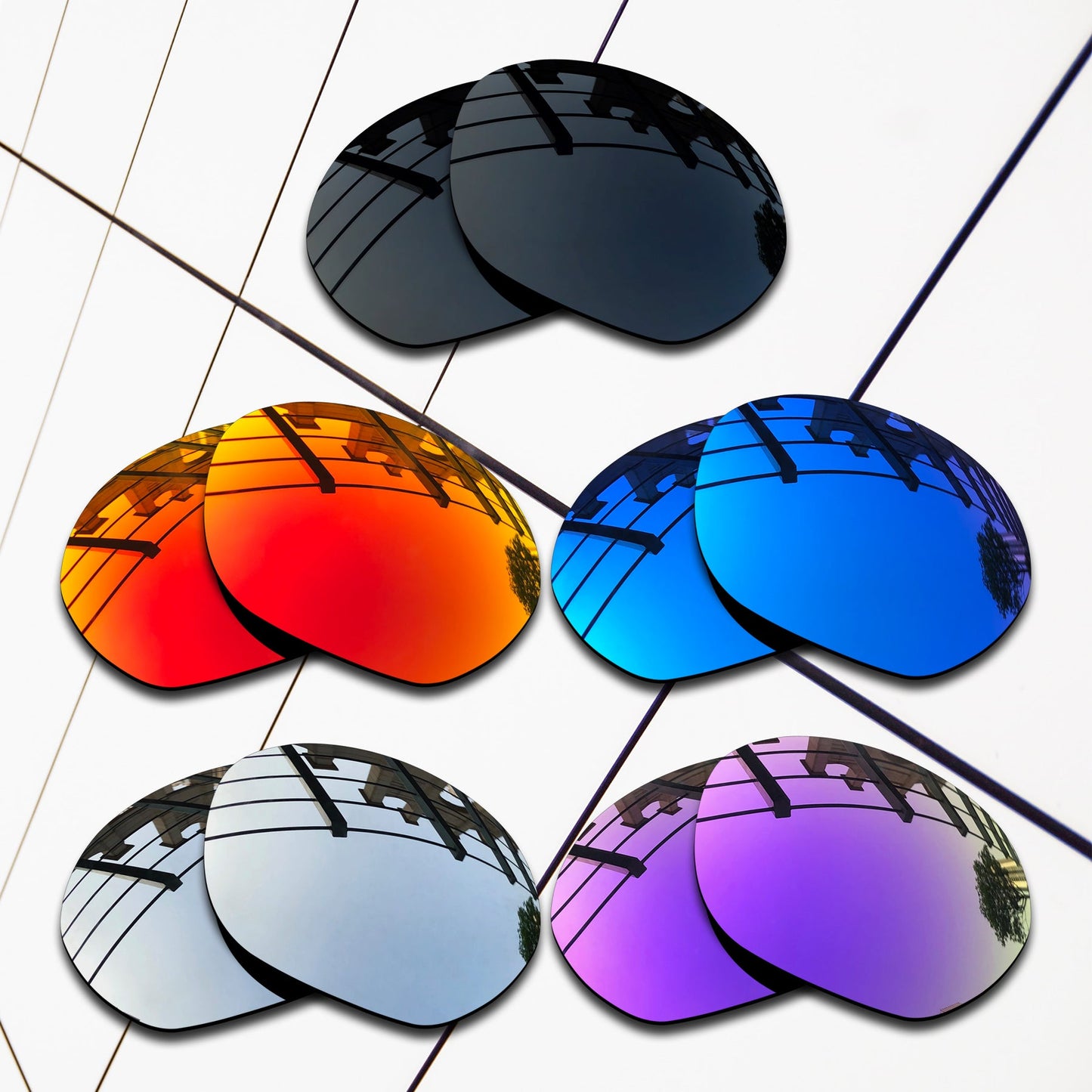 Polarized Replacement Lenses for Oakley Warm Up Sunglasses
