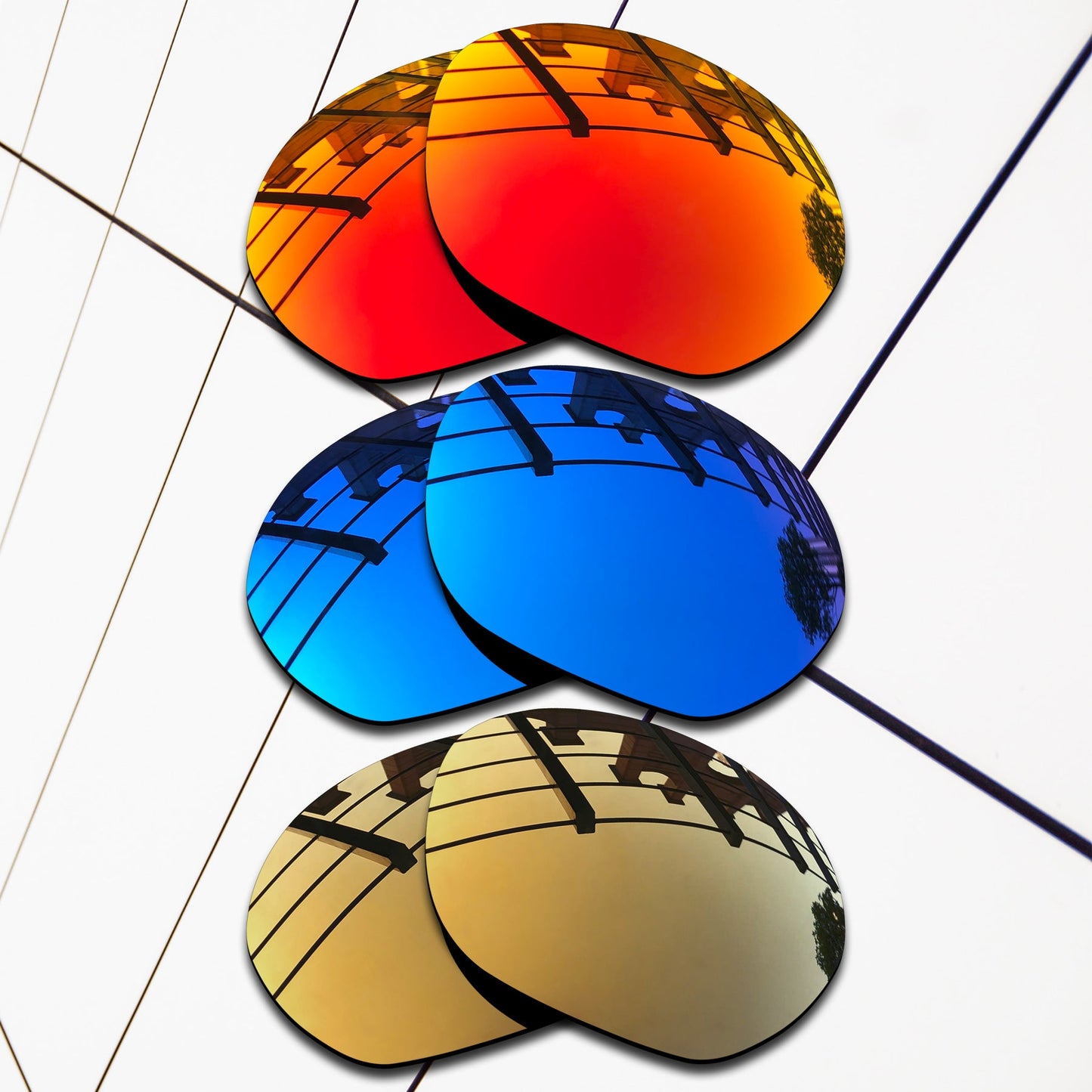 Polarized Replacement Lenses for Oakley Warm Up Sunglasses