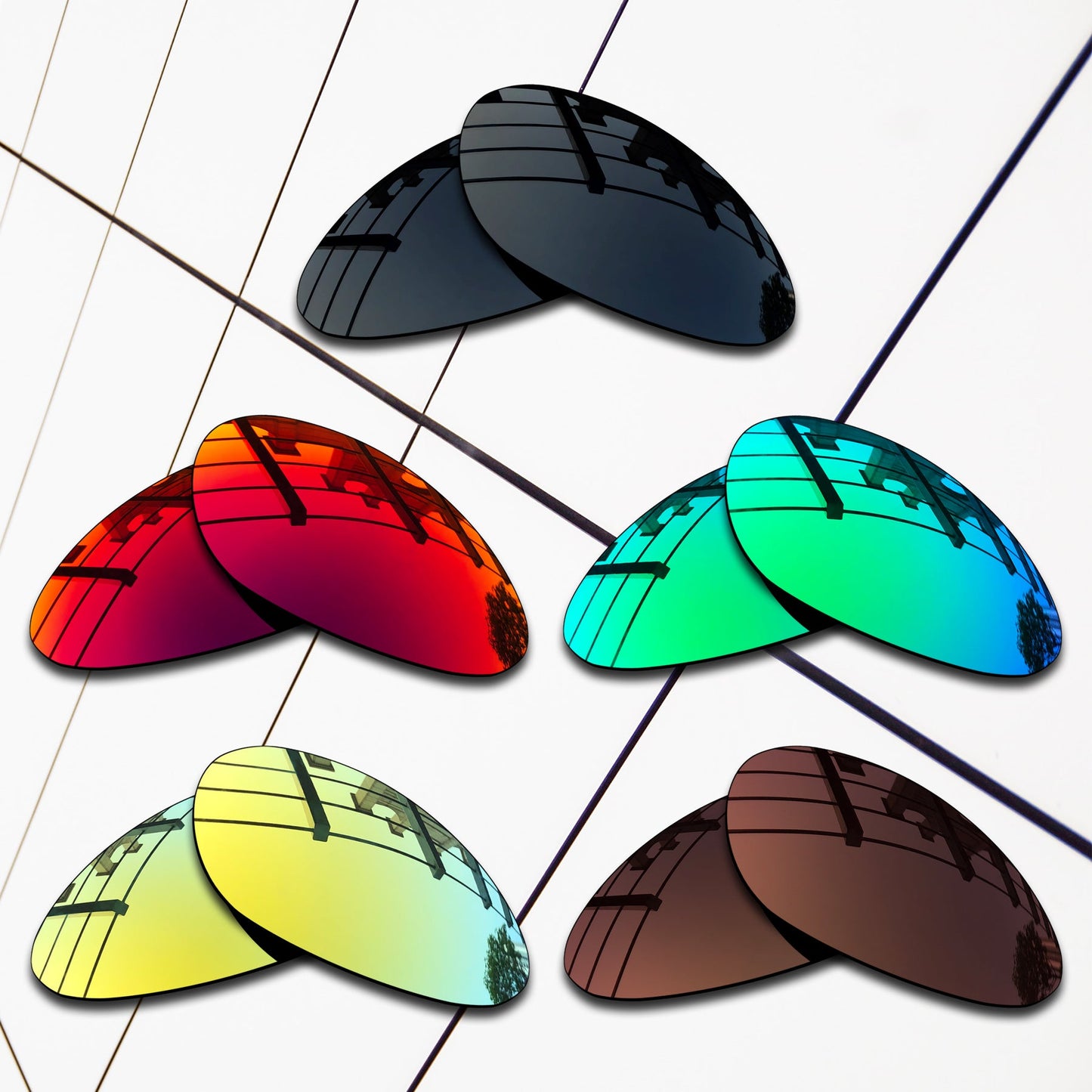 Polarized Replacement Lenses for Oakley X Metal Penny Sunglasses