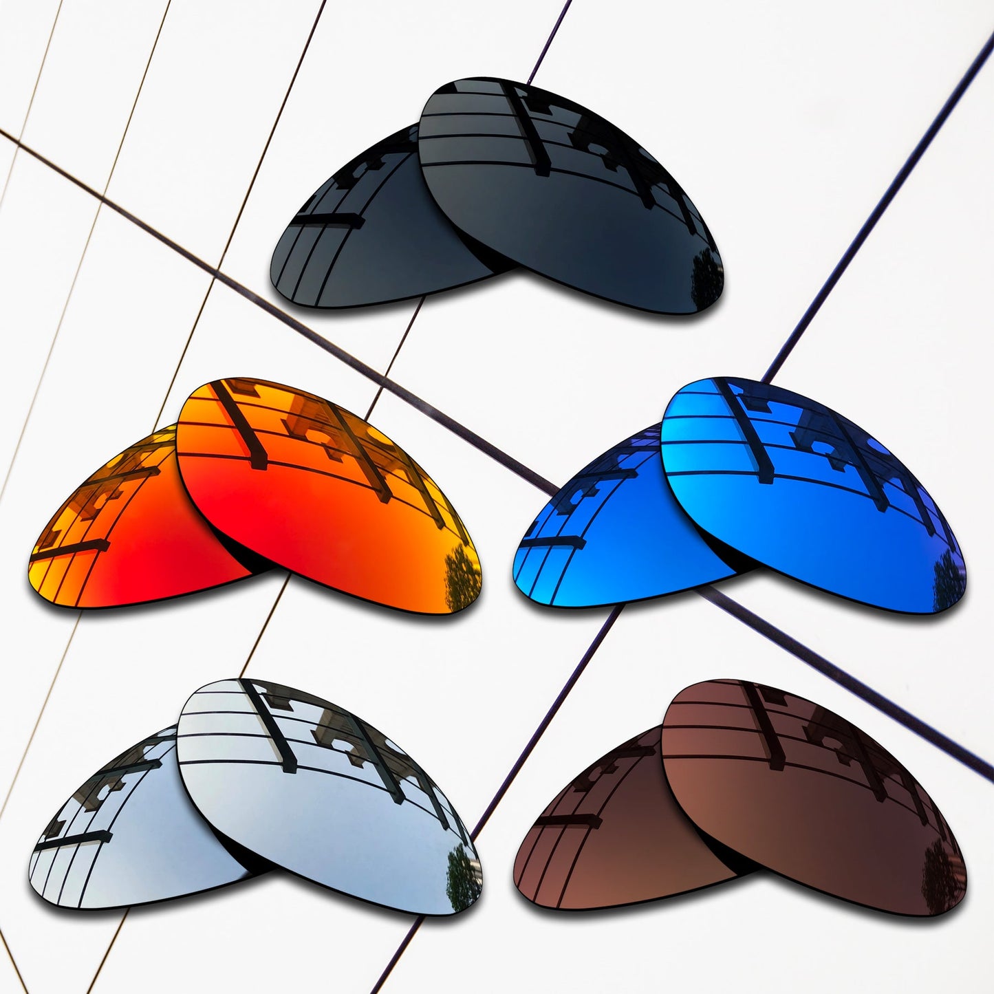 Polarized Replacement Lenses for Oakley X Metal Penny Sunglasses