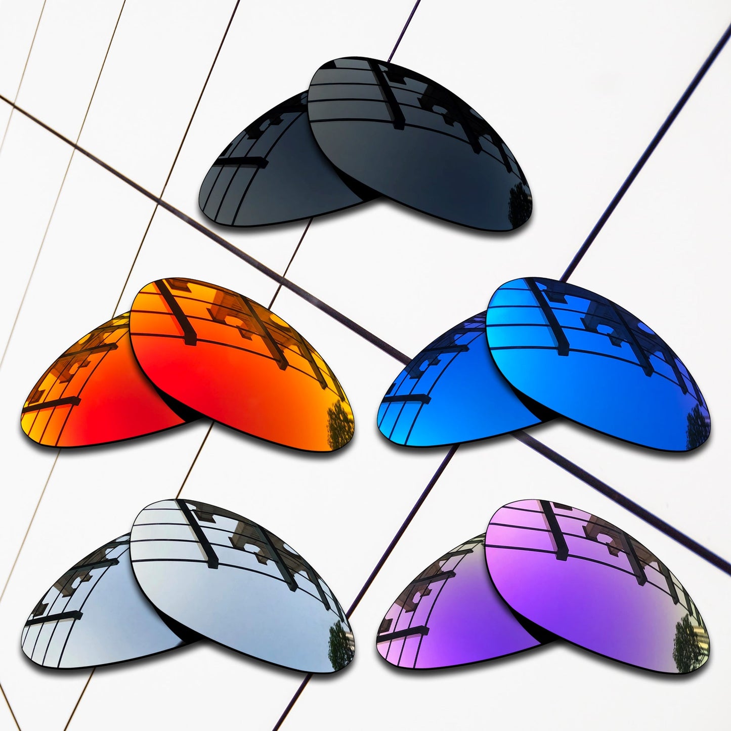 Polarized Replacement Lenses for Oakley X Metal Penny Sunglasses