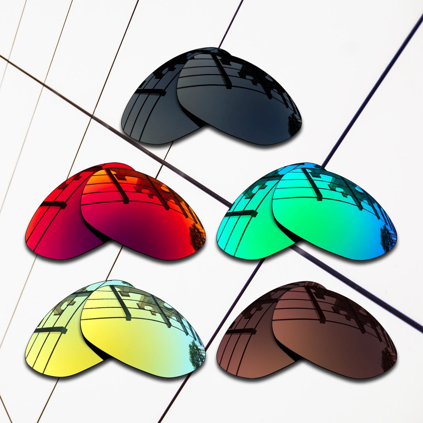 Polarized Replacement Lenses for Oakley X Metal XX Sunglasses