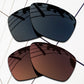 Polarized Replacement Lenses for Oakley Fate Sunglasses