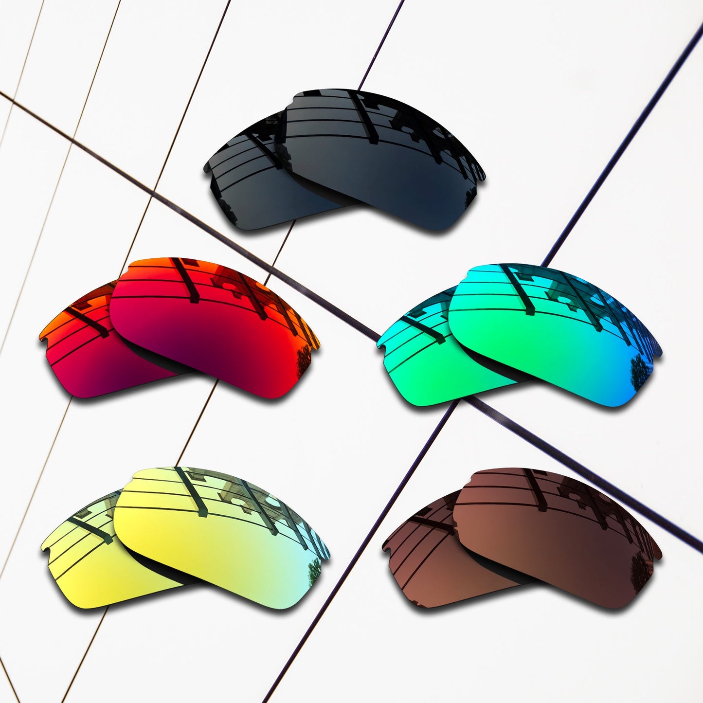 Polarized Replacement Lenses for Oakley Commit SQ Sunglasses