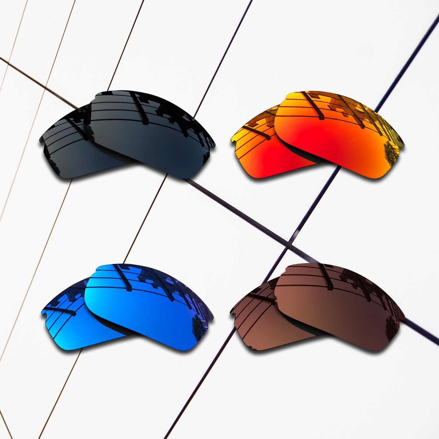 Polarized Replacement Lenses for Oakley Commit SQ Sunglasses