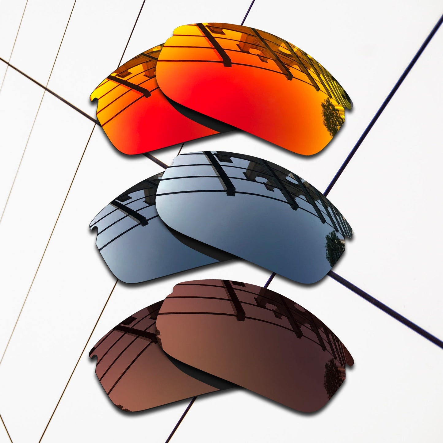 Polarized Replacement Lenses for Oakley Commit SQ Sunglasses