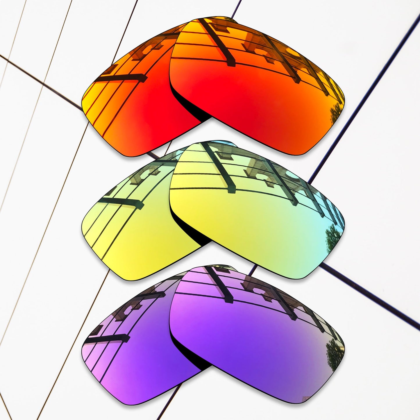 Polarized Replacement Lenses for Oakley Crankcase Sunglasses