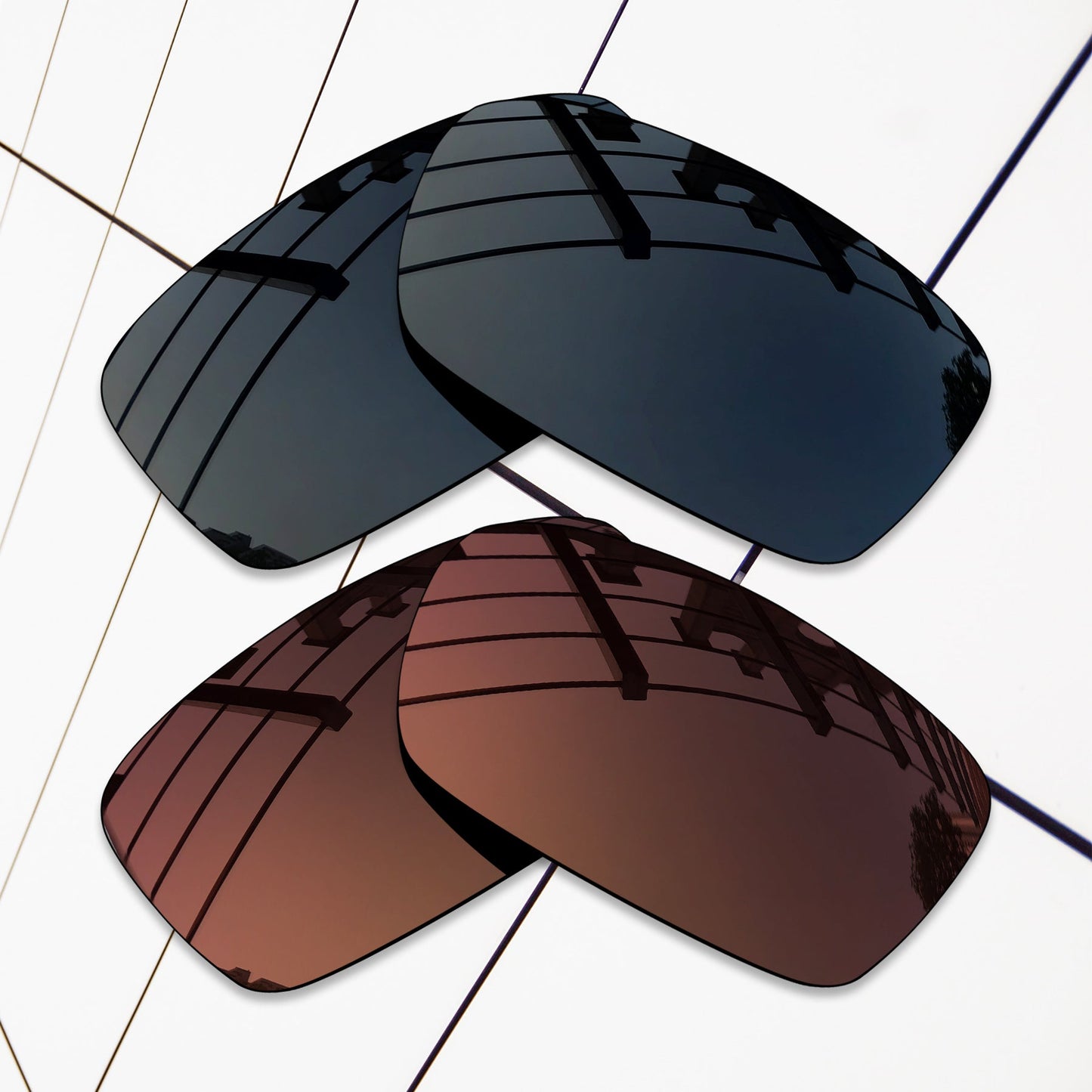 Polarized Replacement Lenses for Oakley Crankcase Sunglasses