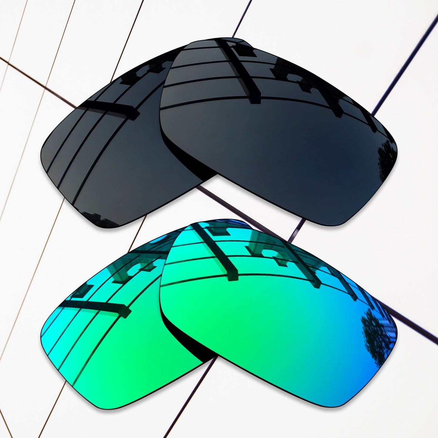 Polarized Replacement Lenses for Oakley Crankcase Sunglasses