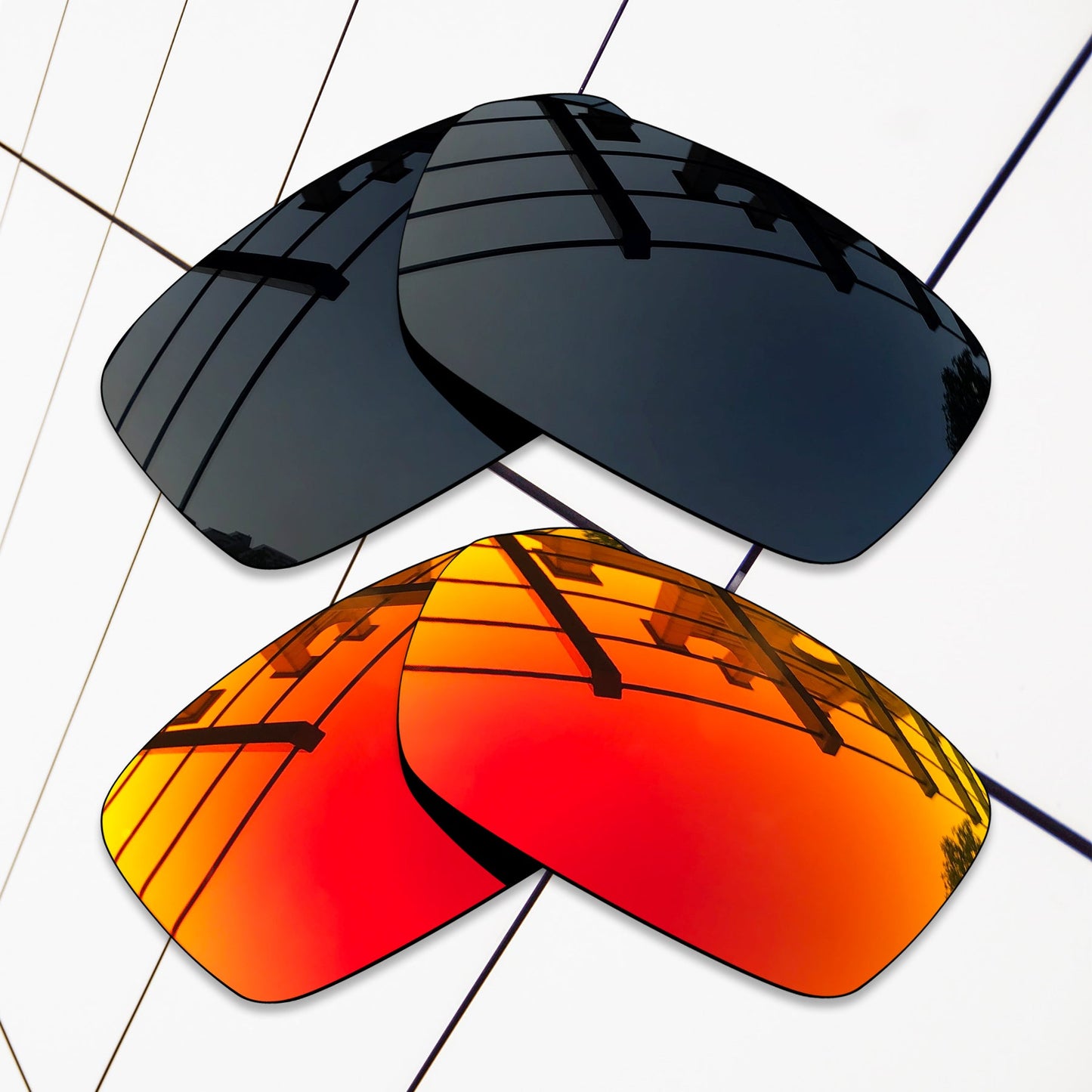 Polarized Replacement Lenses for Oakley Crankcase Sunglasses