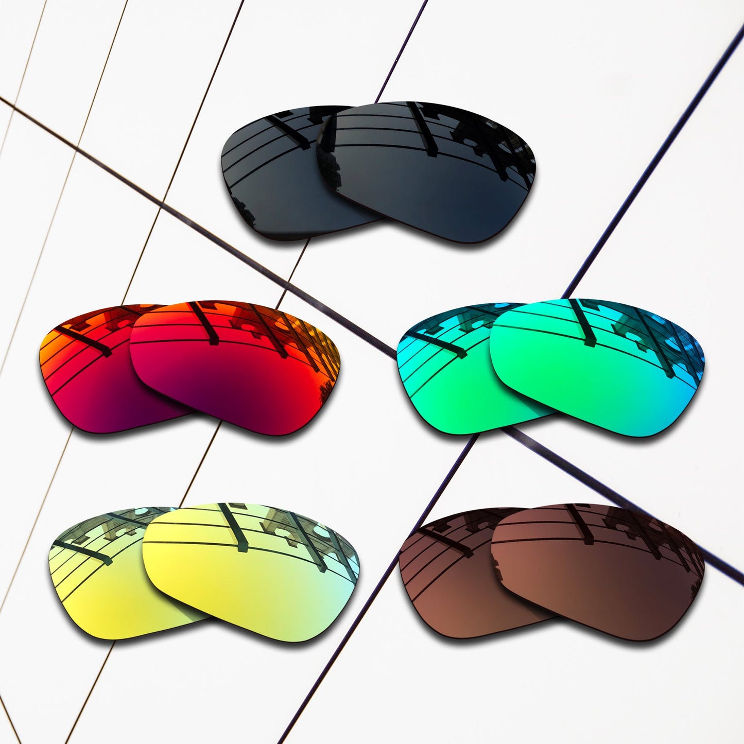 Polarized Replacement Lenses for Oakley Crosshair 1.0 Sunglasses
