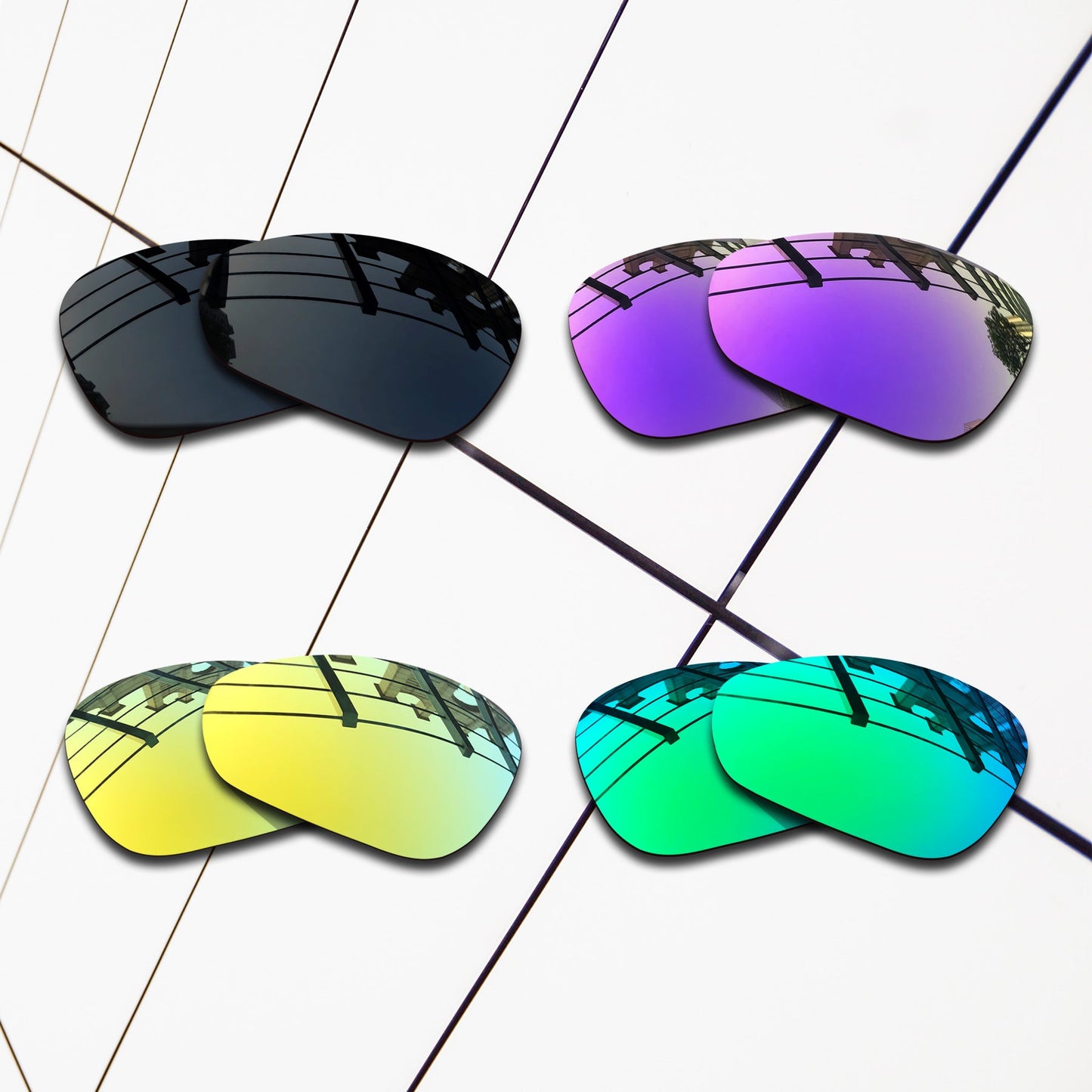 Polarized Replacement Lenses for Oakley Crosshair 1.0 Sunglasses