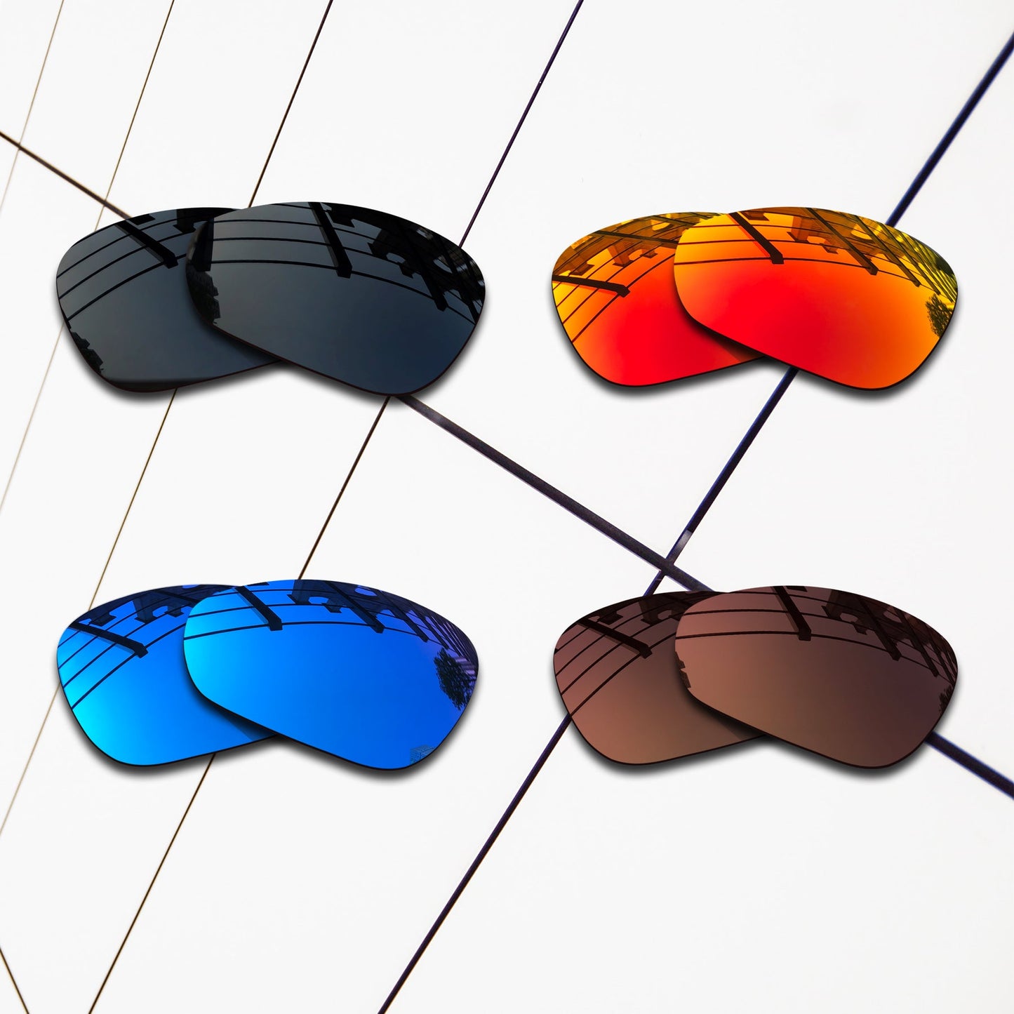 Polarized Replacement Lenses for Oakley Grapevine Sunglasses