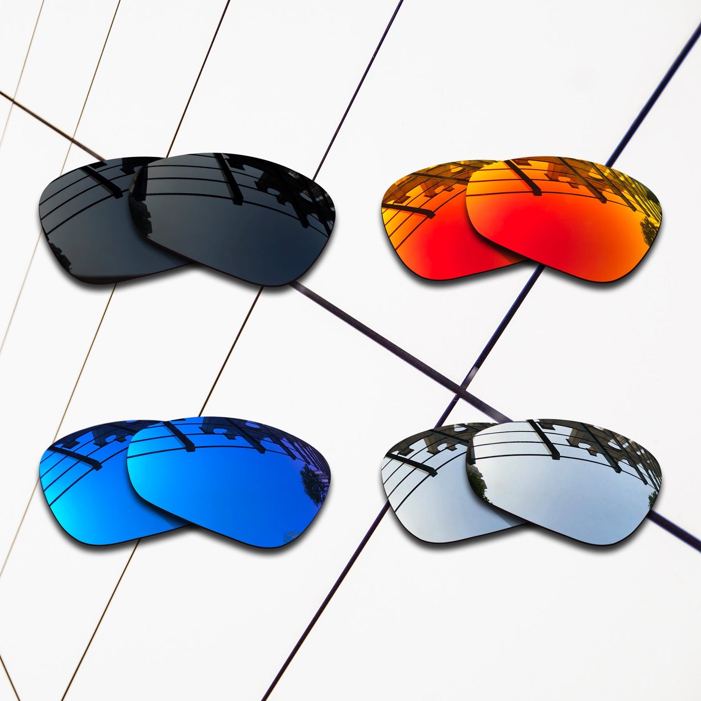 Polarized Replacement Lenses for Oakley Crosshair 1.0 Sunglasses