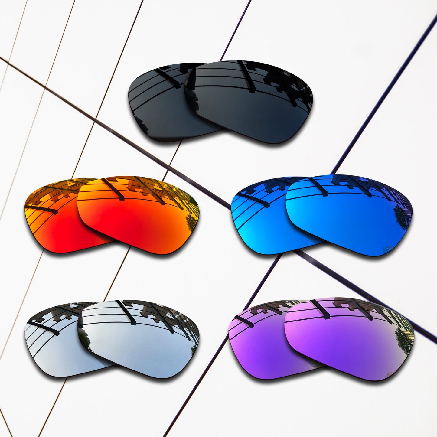 Polarized Replacement Lenses for Oakley Crosshair 1.0 Sunglasses