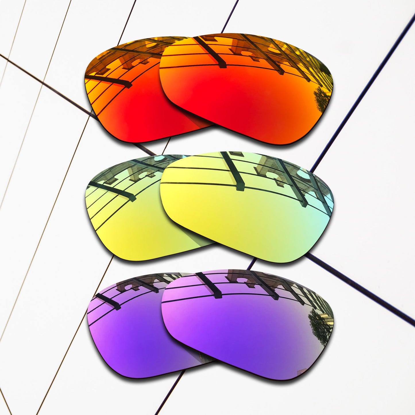 Polarized Replacement Lenses for Oakley Crosshair 1.0 Sunglasses
