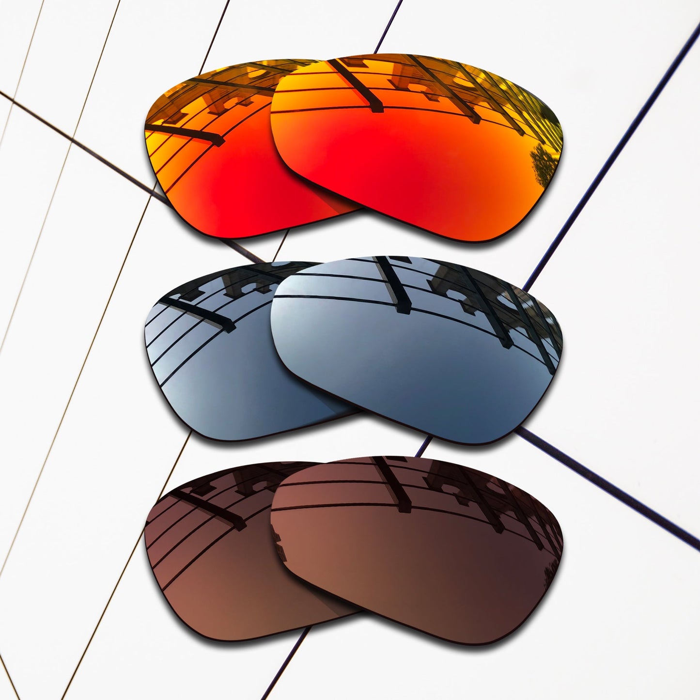 Polarized Replacement Lenses for Oakley Crosshair 1.0 Sunglasses