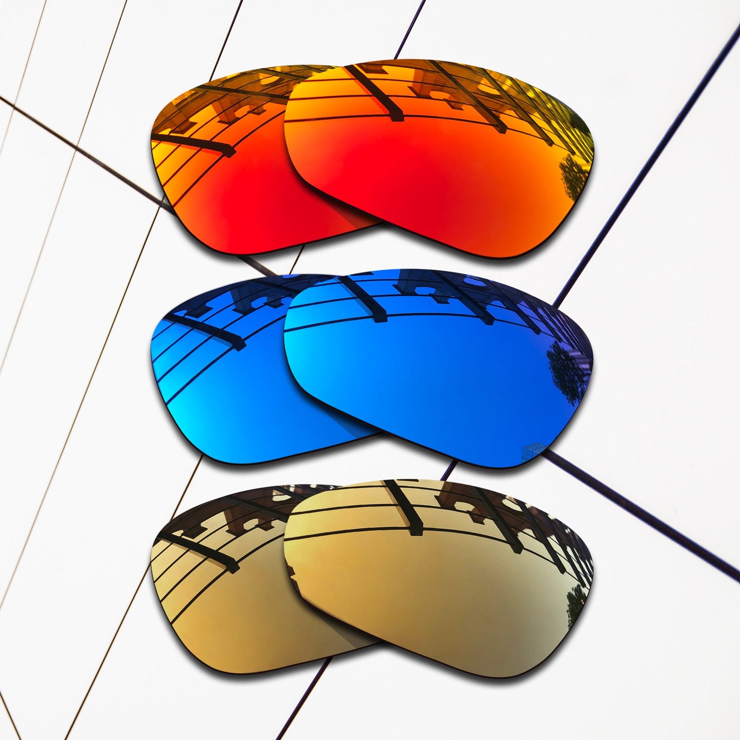 Polarized Replacement Lenses for Oakley Crosshair 1.0 Sunglasses