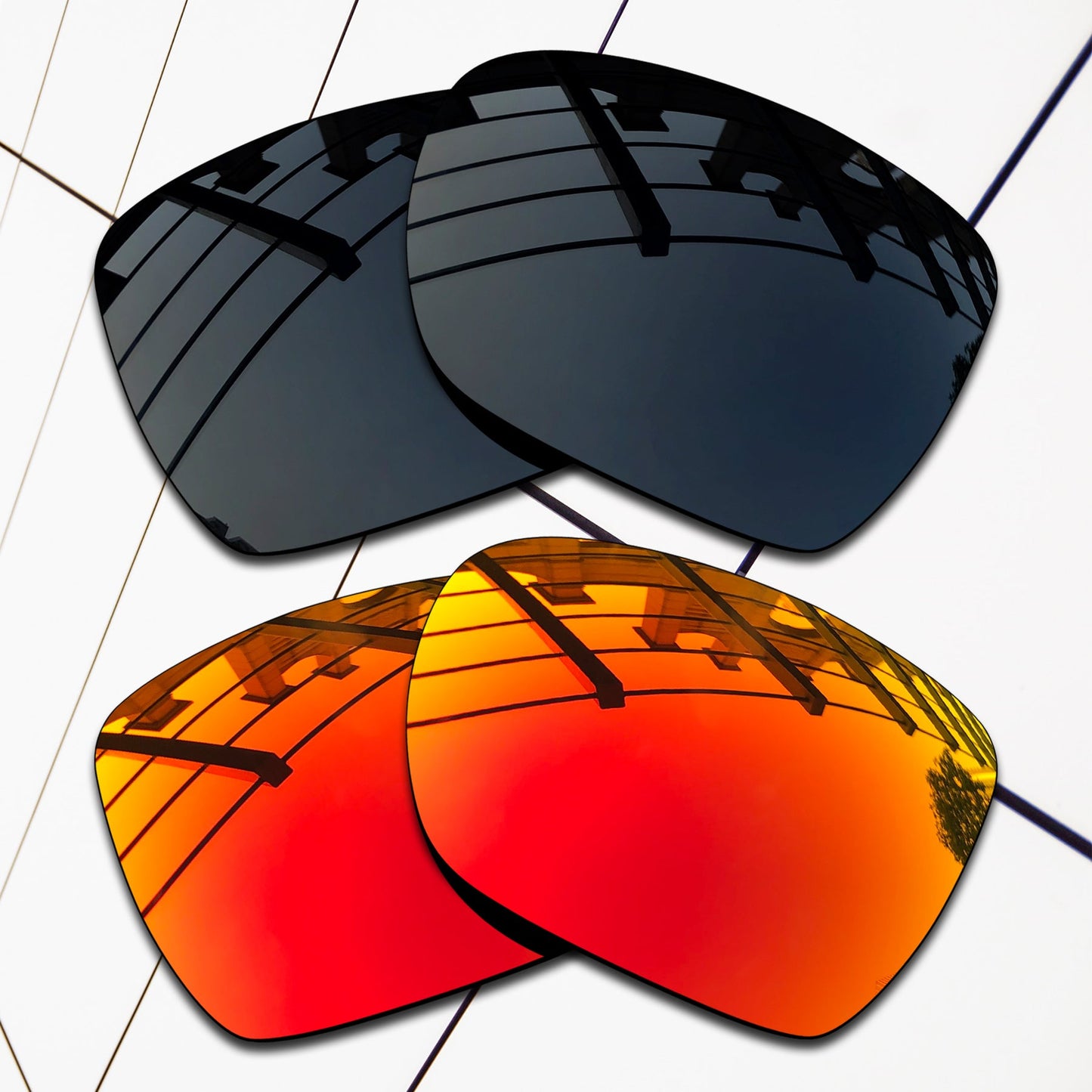 Polarized Replacement Lenses for Oakley Deviation Sunglasses