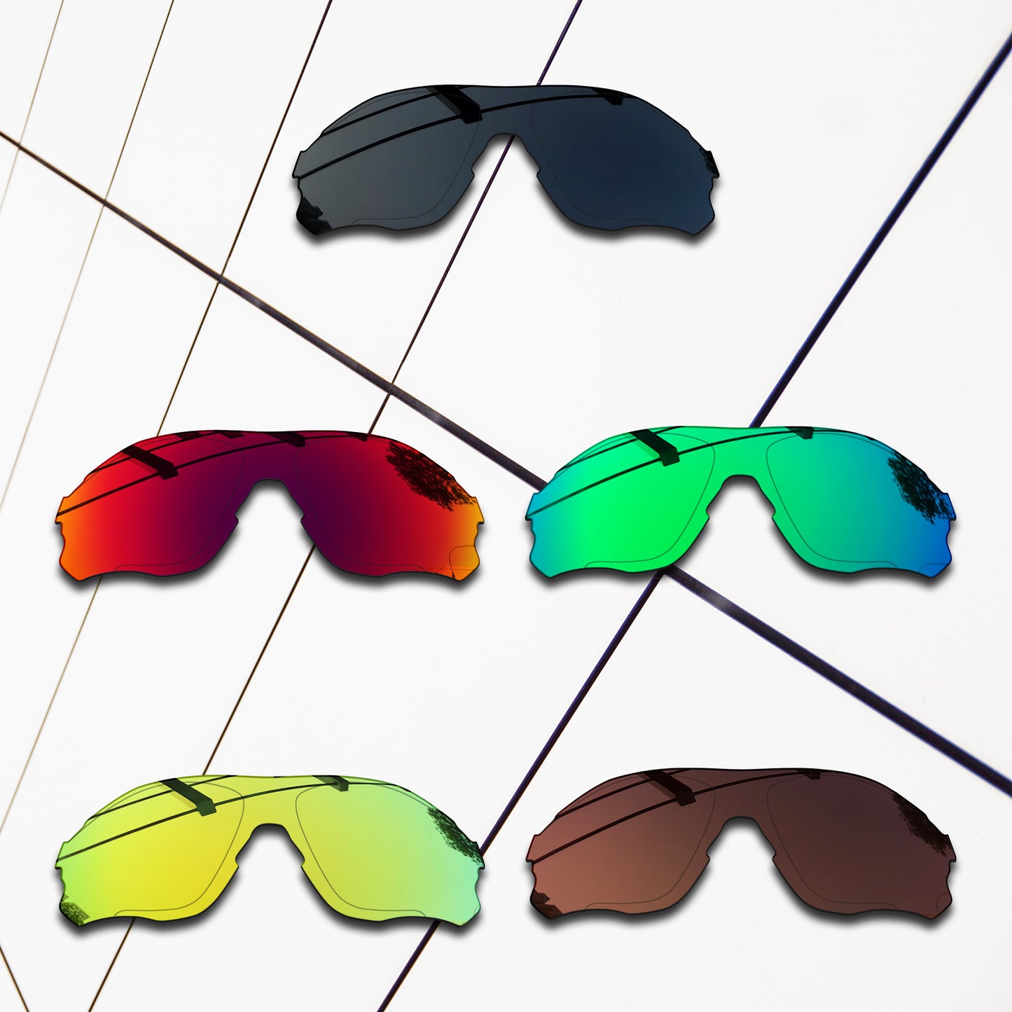 Polarized Replacement Lenses for Oakley EVZero Path Sunglasses