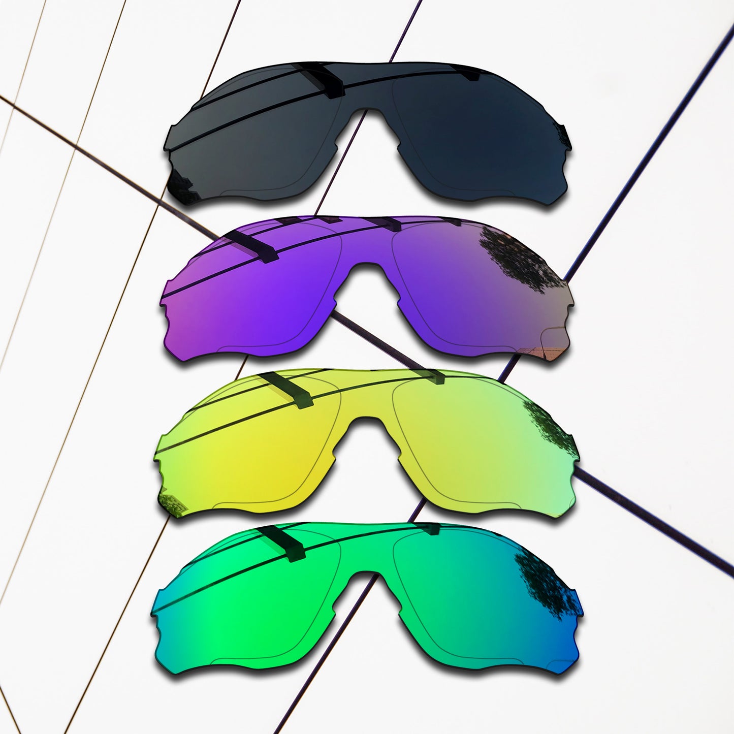 Polarized Replacement Lenses for Oakley EVZero Path Sunglasses