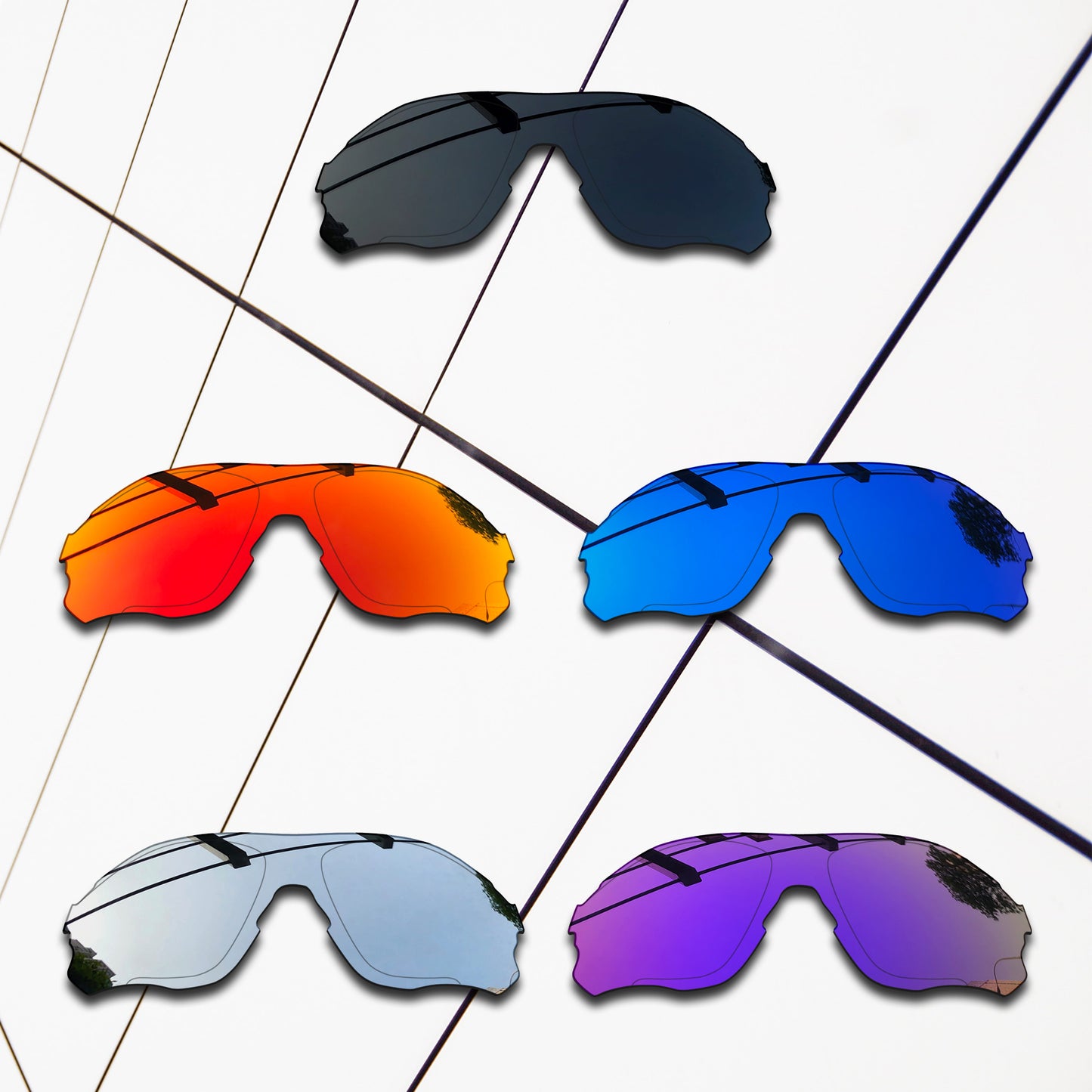 Polarized Replacement Lenses for Oakley EVZero Path Sunglasses