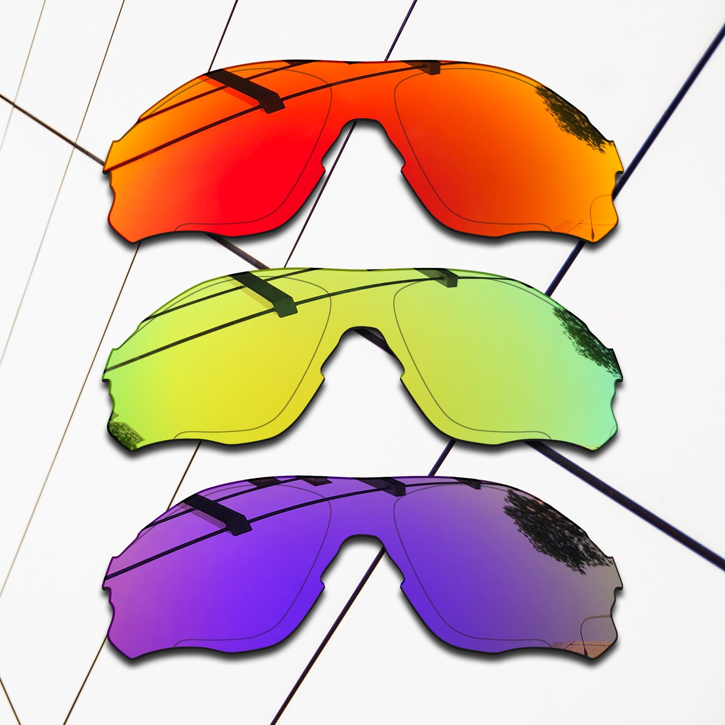 Polarized Replacement Lenses for Oakley EVZero Path Sunglasses