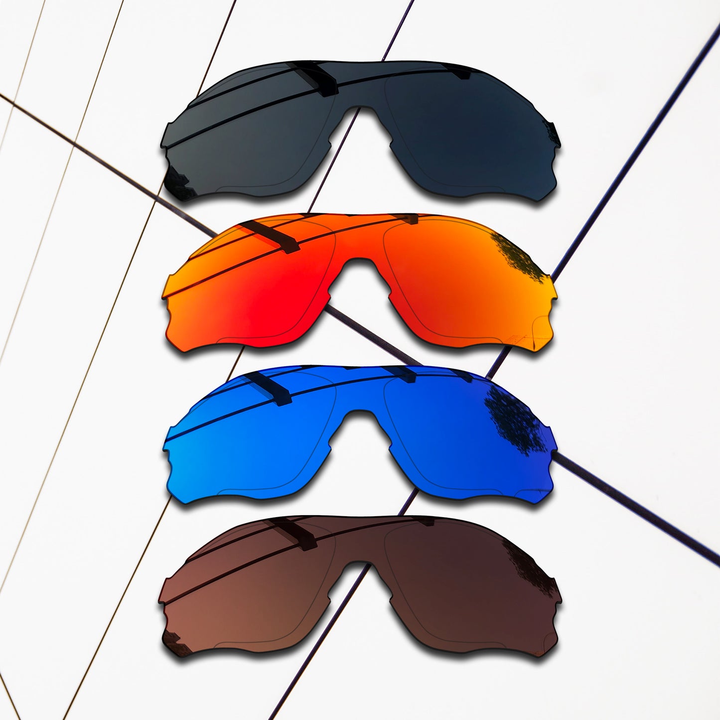 Polarized Replacement Lenses for Oakley EVZero Path Sunglasses