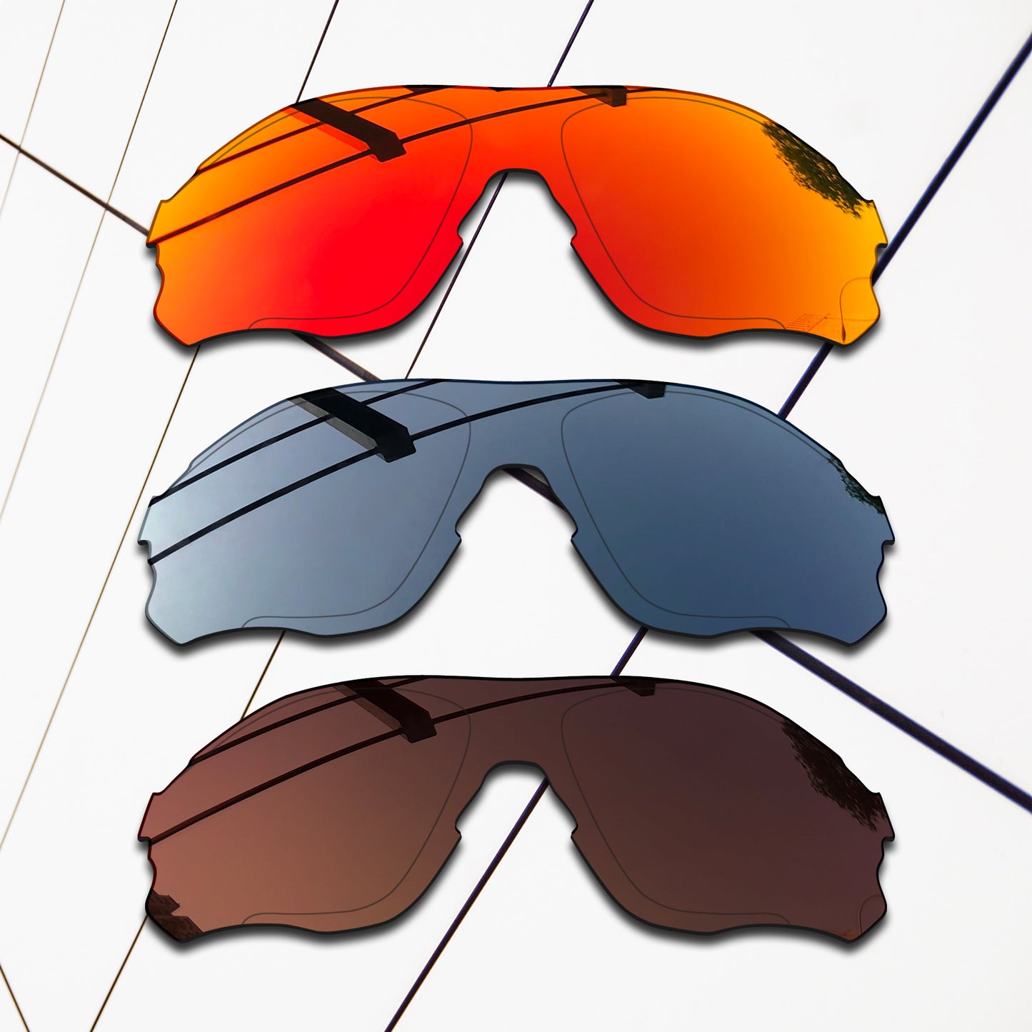 Polarized Replacement Lenses for Oakley EVZero Path Sunglasses