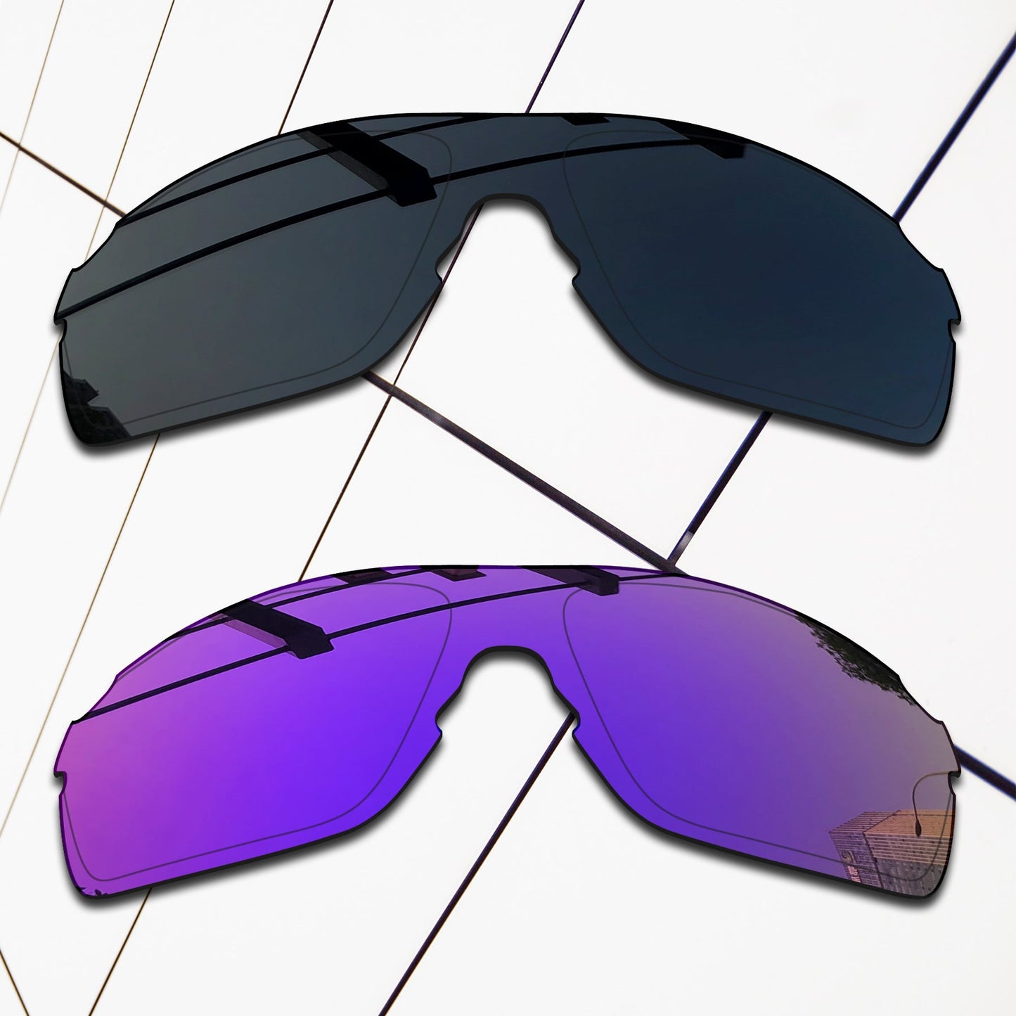 Polarized Replacement Lenses for Oakley EVZero Pitch Sunglasses