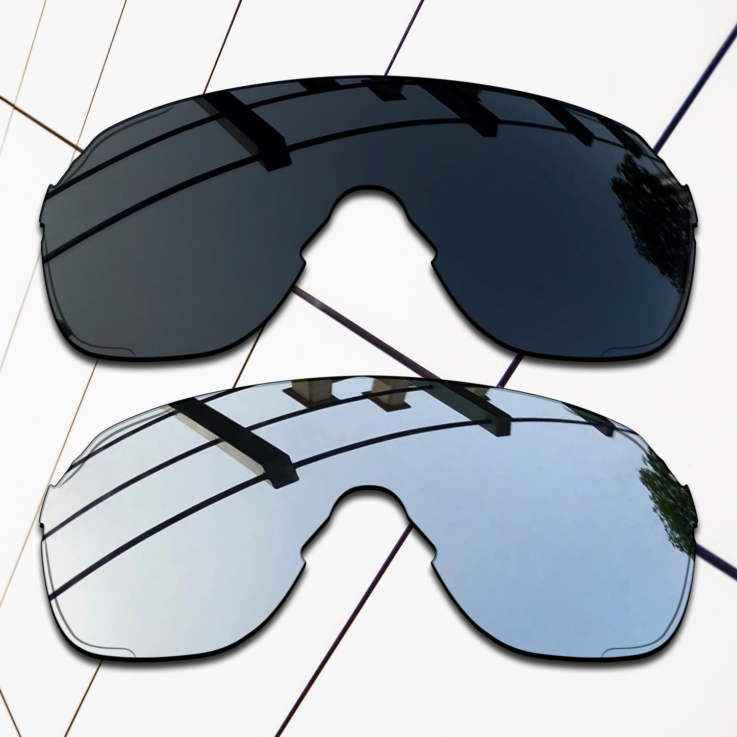 Polarized Replacement Lenses for Oakley EVZero Stride Sunglasses