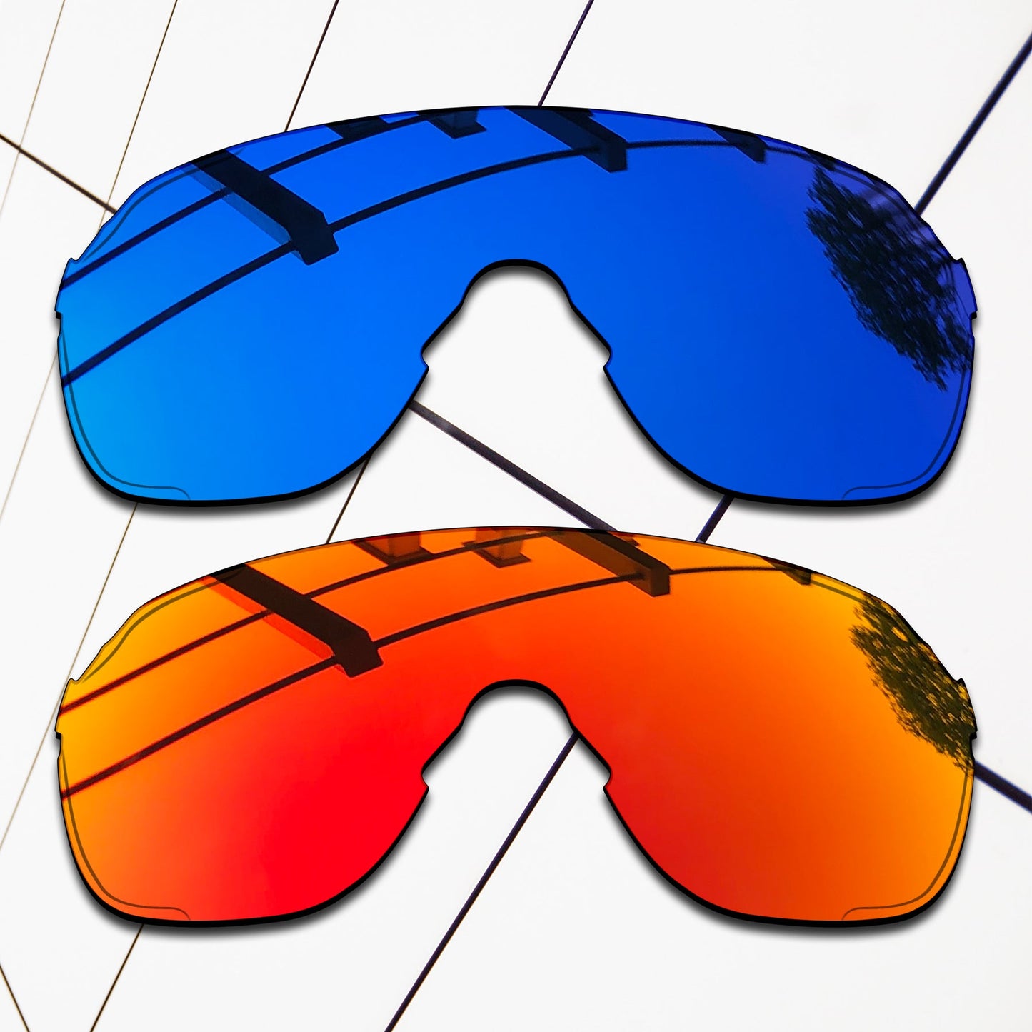 Polarized Replacement Lenses for Oakley EVZero Stride Sunglasses