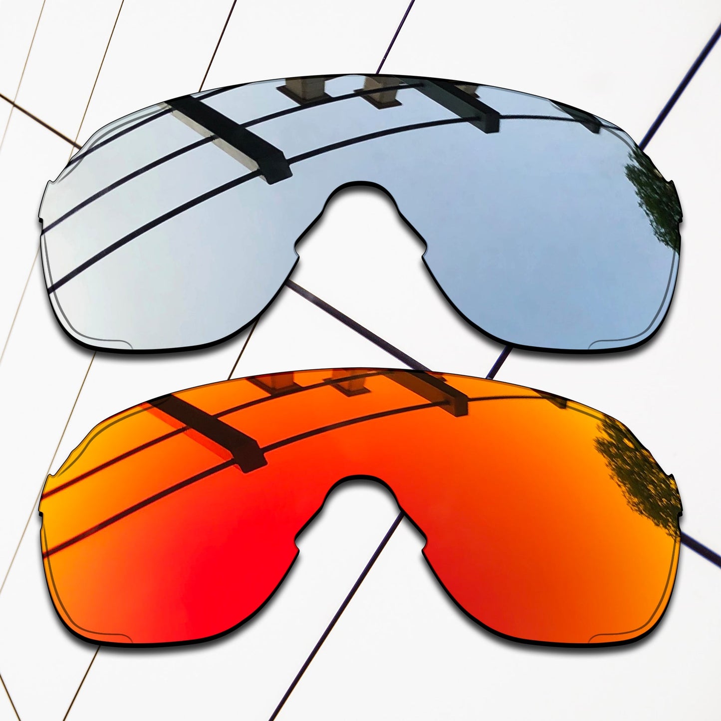 Polarized Replacement Lenses for Oakley EVZero Stride Sunglasses