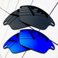 Polarized Replacement Lenses for Oakley Fast Jacket Sunglasses