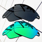 Polarized Replacement Lenses for Oakley Fast Jacket Sunglasses