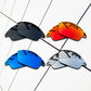 Polarized Replacement Lenses for Oakley Fast Jacket Sunglasses