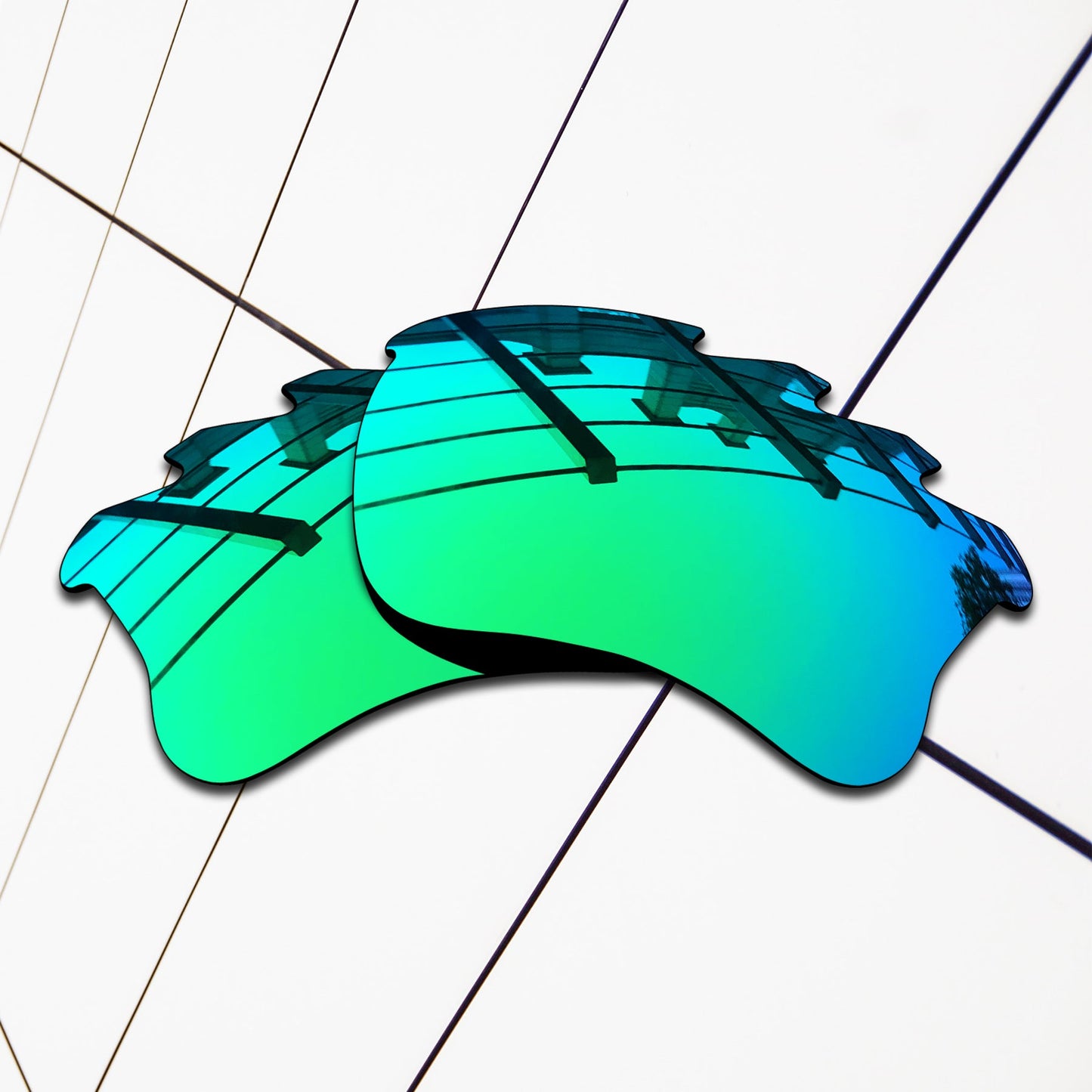 Polarized Replacement Lenses for Oakley Flak Jacket XLJ Vented Sunglasses