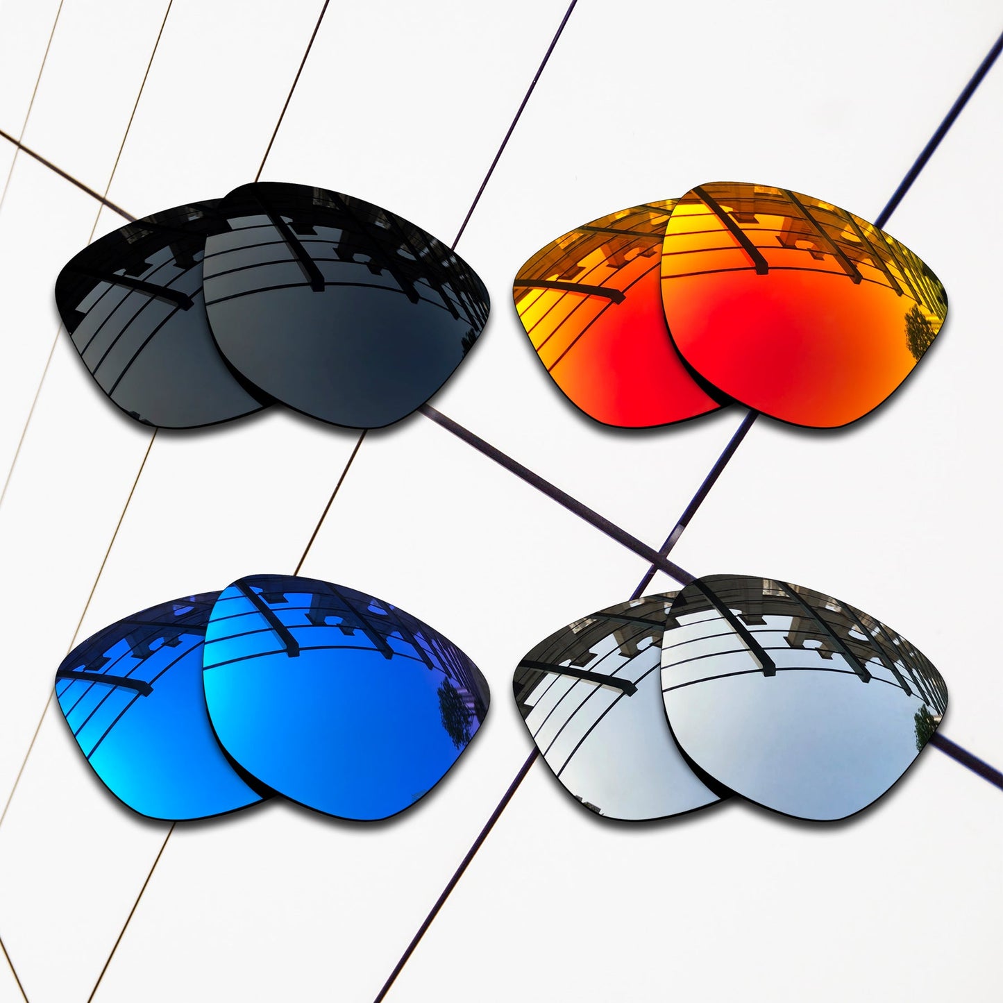 Polarized Replacement Lenses for Oakley Fringe Sunglasses