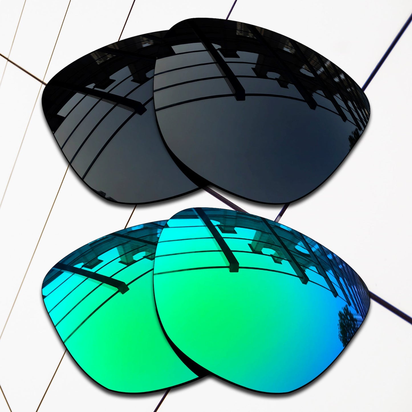 Polarized Replacement Lenses for Oakley Frogskins XS Sunglasses