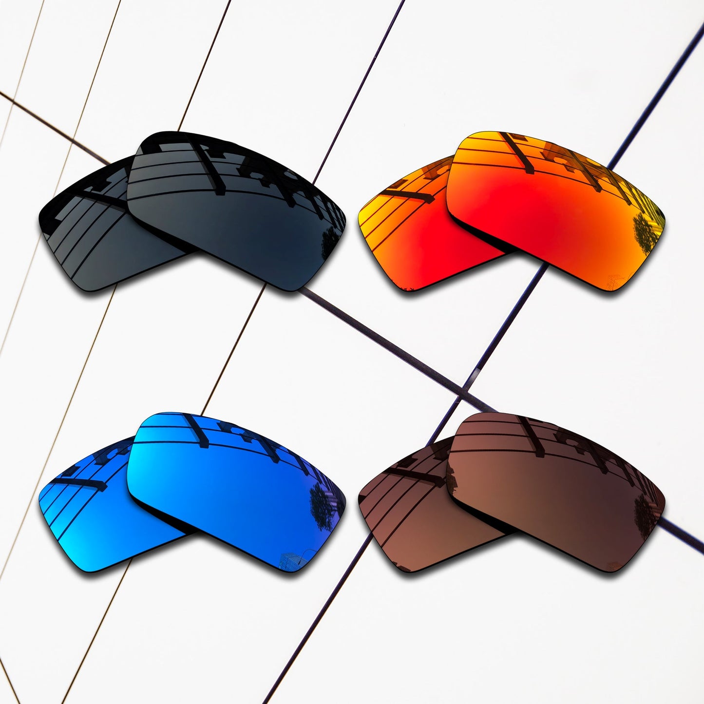 Polarized Replacement Lenses for Oakley Gascan Sunglasses