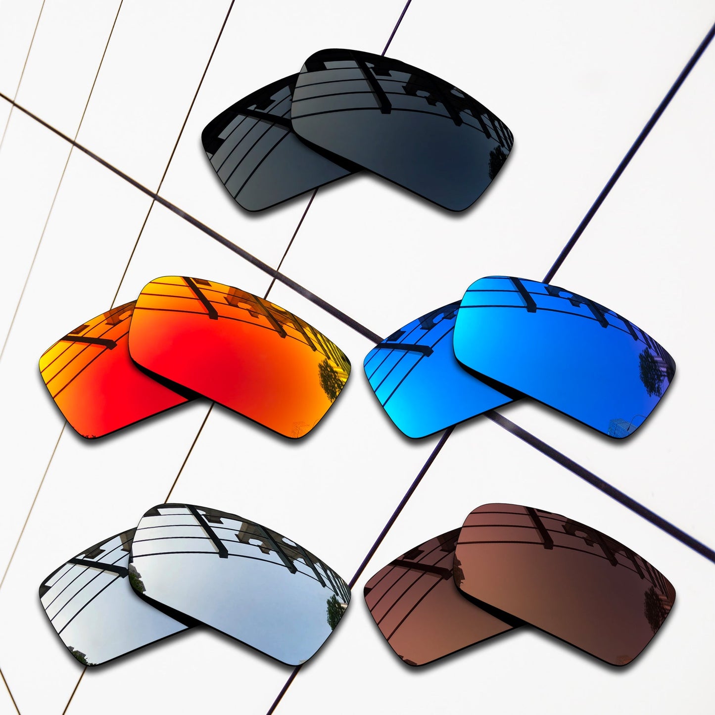 Polarized Replacement Lenses for Oakley Gascan Sunglasses