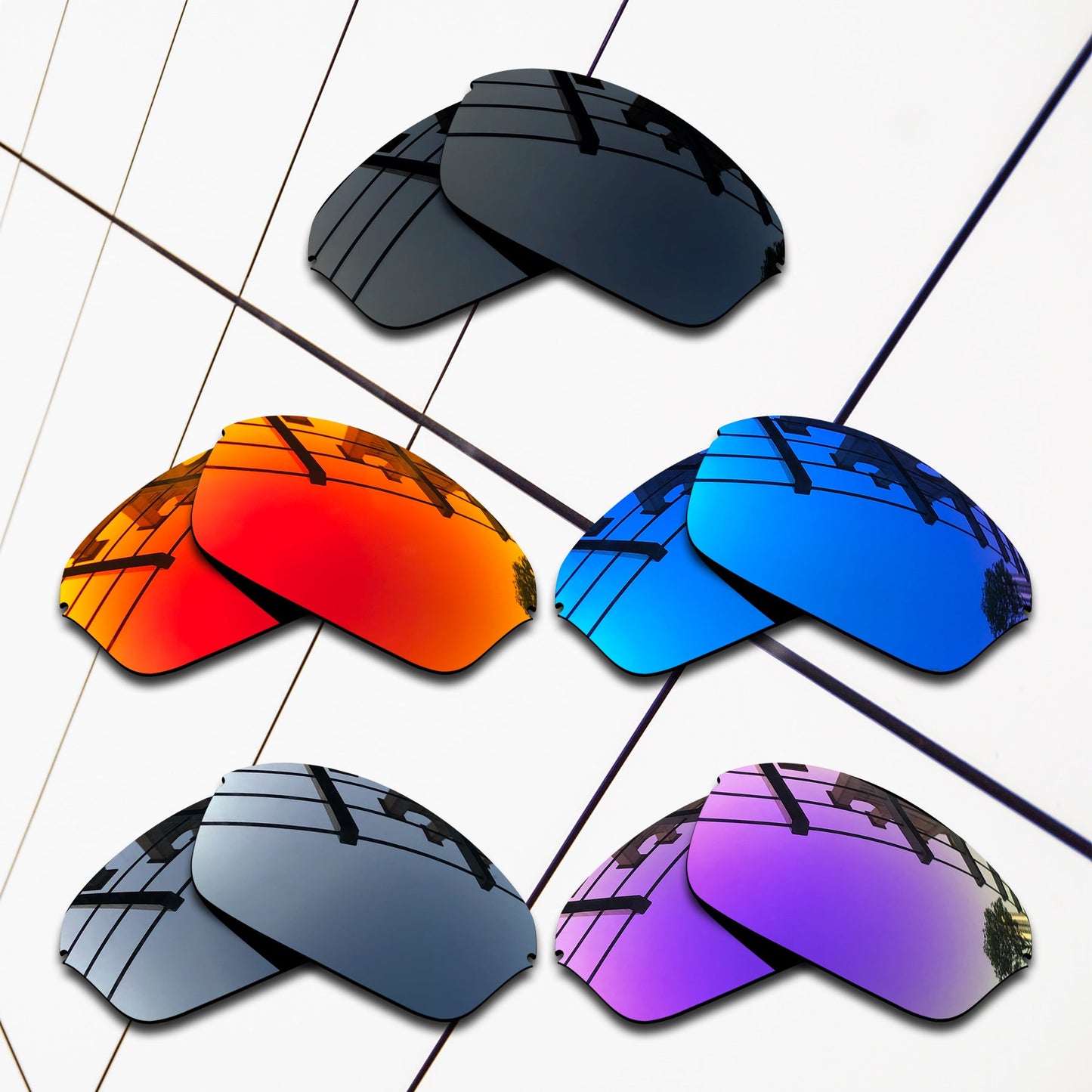 Polarized Replacement Lenses for Oakley Half Wire 2.0 Sunglasses