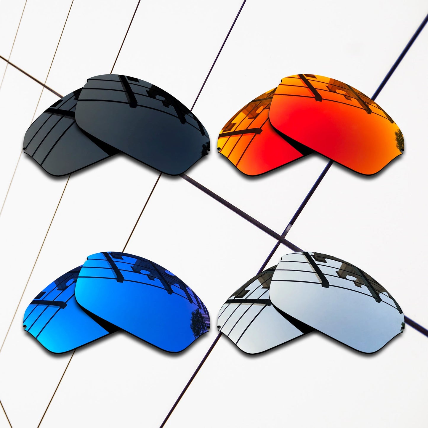 Polarized Replacement Lenses for Oakley Half Wire 2.0 Sunglasses