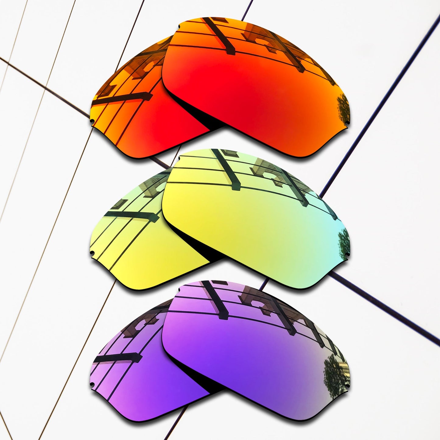 Polarized Replacement Lenses for Oakley Half Wire 2.0 Sunglasses