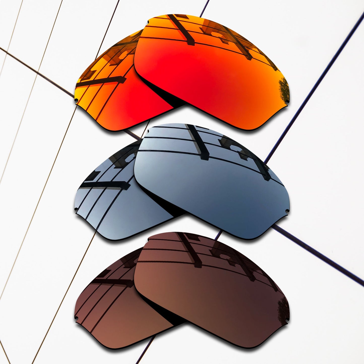 Polarized Replacement Lenses for Oakley Half Wire 2.0 Sunglasses