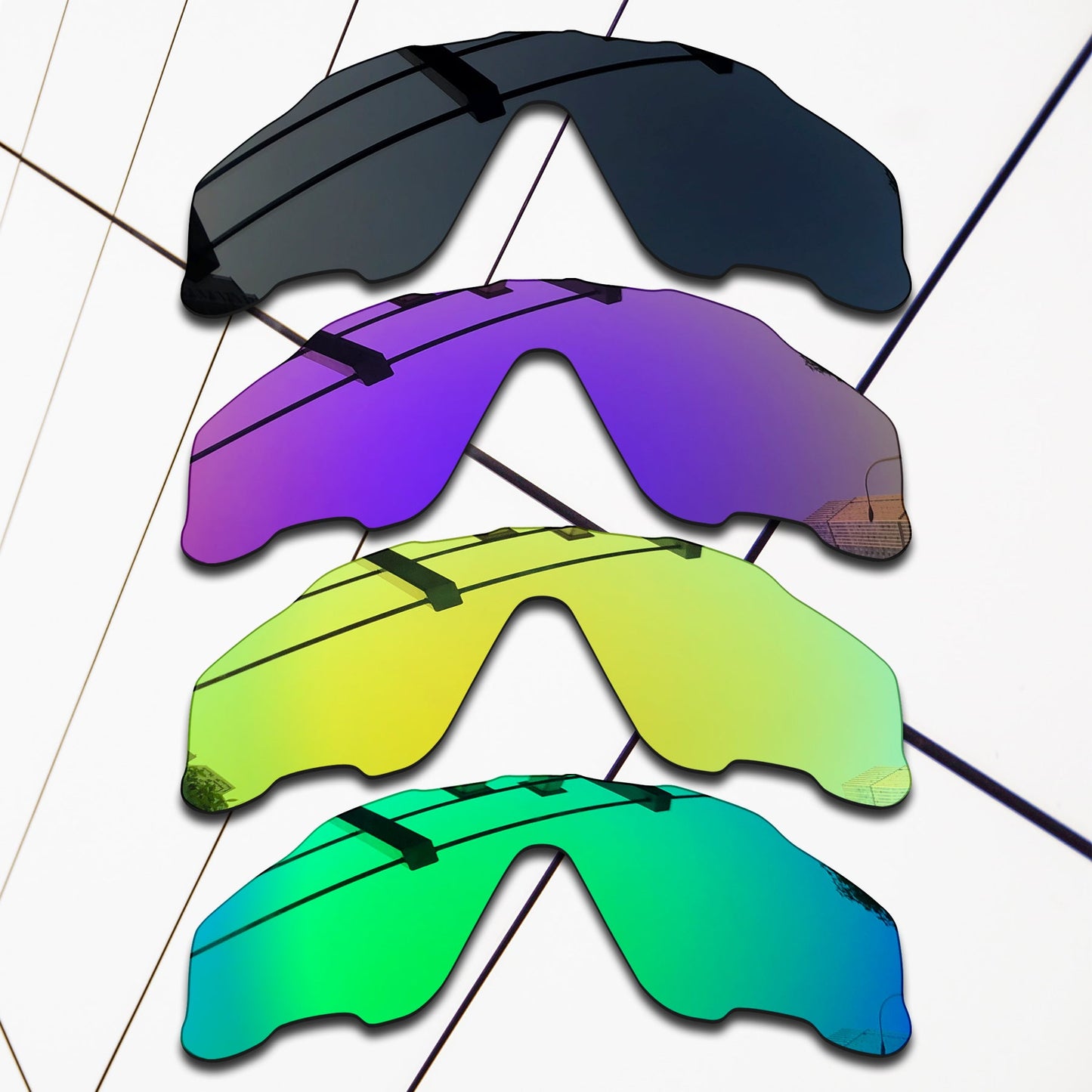 Polarized Replacement Lenses for Oakley Jawbreaker Sunglasses