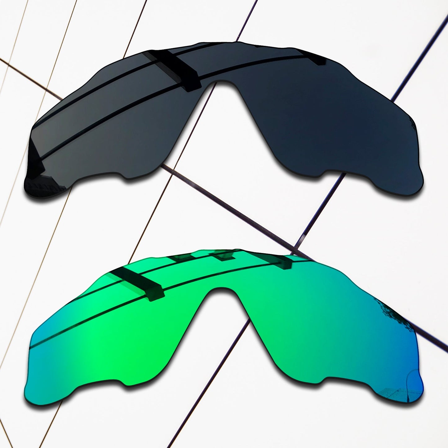 Polarized Replacement Lenses for Oakley Jawbreaker Sunglasses